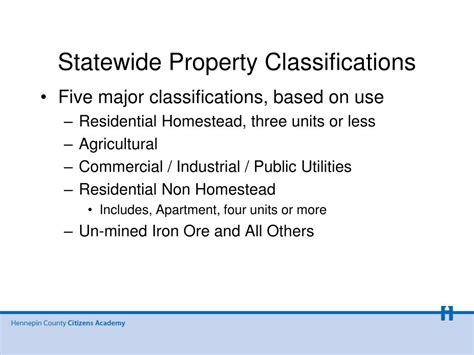 Property Classification Codes Mn